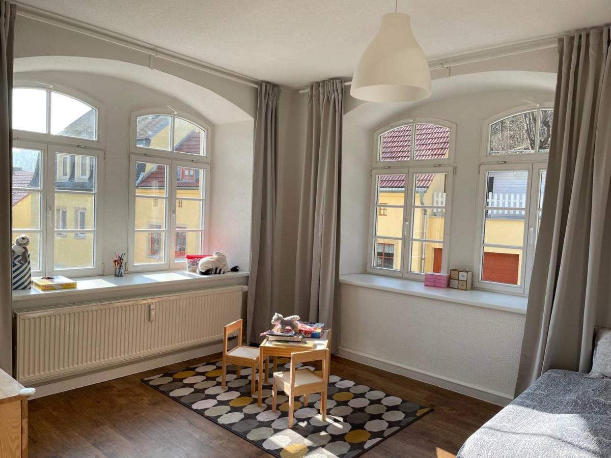 Bergblick Apartment SäChsische Schweiz Sebnitz Dış mekan fotoğraf